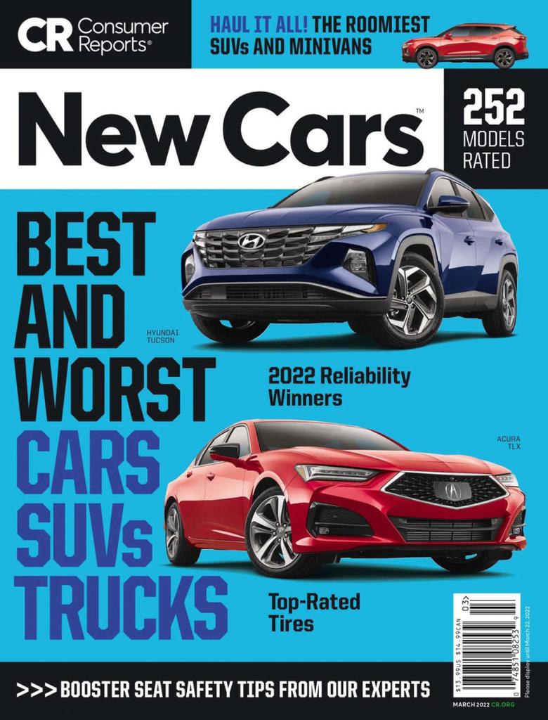 Consumer Reports New Cars Magazine (Digital) DiscountMags.ca